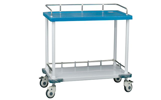 南京華瑞歐式手術(shù)器械臺(tái)車(chē)E011 
