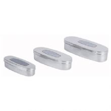 華瑞不銹鋼針管盒  A312 中號(hào) 134×50×30毫米可放10ml、5ml、2ml、1ml 針管