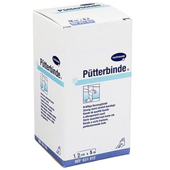 德國保赫曼保易定高強(qiáng)度壓力繃帶  Putterbinde 12cmx5m 貨號(hào)：9318300  
