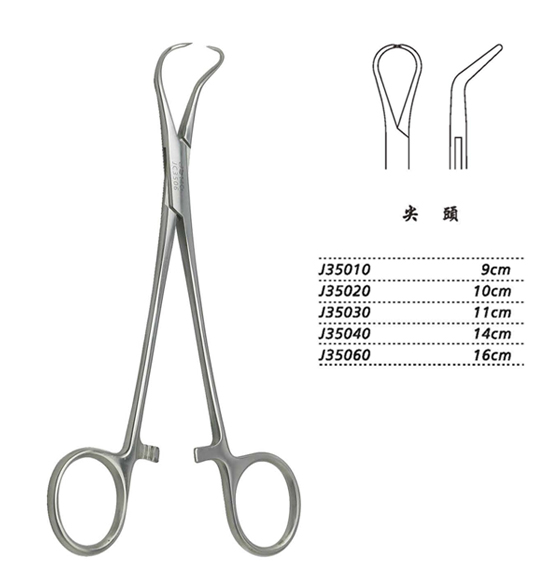 金鐘帕巾鉗尖頭 J35060 16cm 尖頭