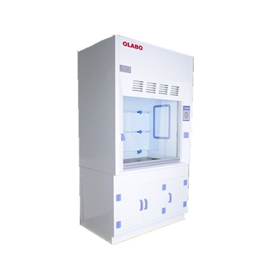 歐萊博pp通風(fēng)柜FH1800P 8mmPP材質(zhì)、5mm厚鋼化玻璃，實(shí)心理化板臺面