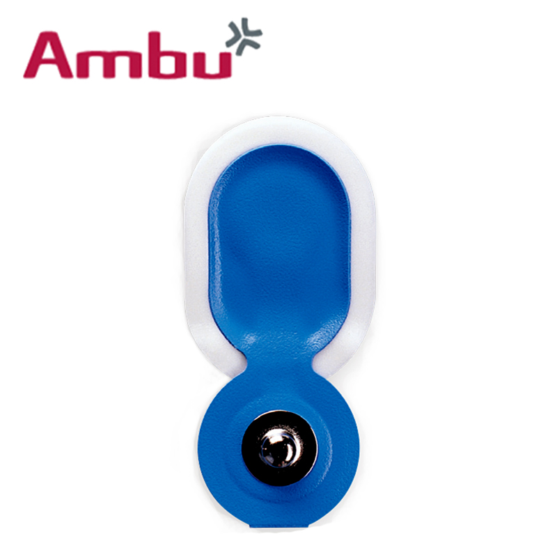 AMBU 丹麥安保藍(lán)點(diǎn)心電電極片N-00-S 44.8*22mm