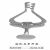 金鐘腦乳突牽開(kāi)器  NA5100 3×3 交叉鉤