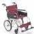 MIKI三貴手動(dòng)輪椅車 MPTC-46JL 重量11.5公斤，小型便攜，免充氣實(shí)心胎 老人輪椅車
